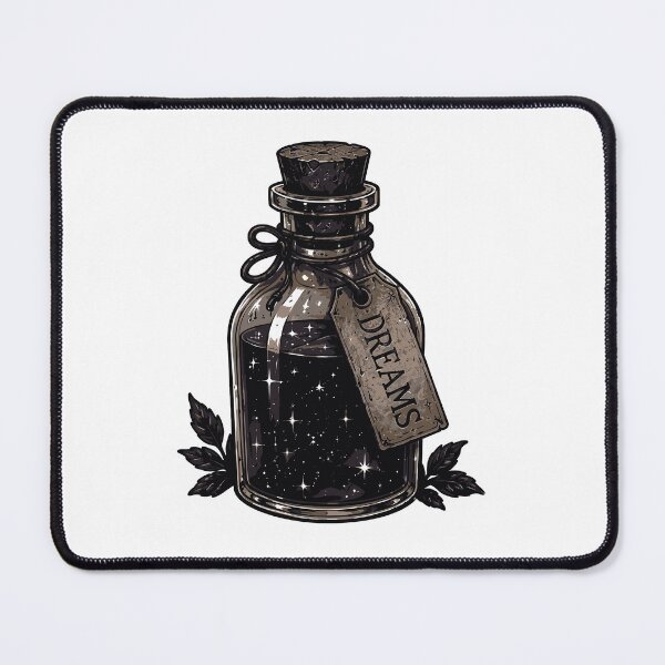 Item preview, Dreams Potion Bottle | Magical Gothic Glass Bottle designed and sold by RidaSalArt.