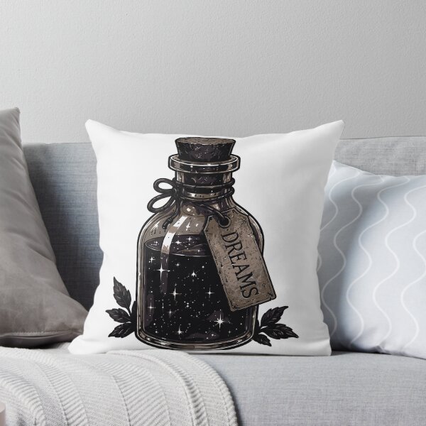 Item preview, Dreams Potion Bottle | Magical Gothic Glass Bottle designed and sold by RidaSalArt.