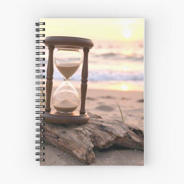 Item preview, Sand Timer on Driftwood on a Beach designed and sold by Maria Dryfhout.