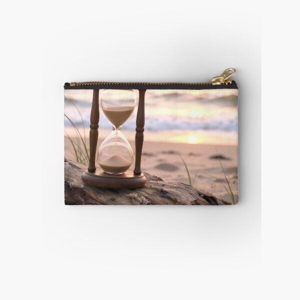 Item preview, Sand Timer on Driftwood on a Beach designed and sold by Maria Dryfhout.