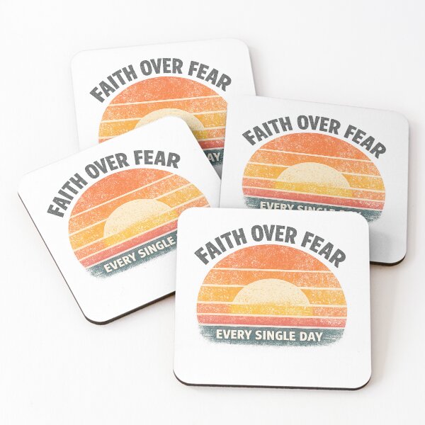 Item preview, Faith Over Fear, Every Single Day designed and sold by Tws-Tees.
