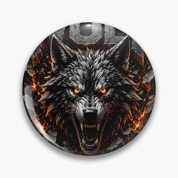 Item preview, Inferno Wolf | 3D Alpha Beast designed and sold by SupernovaNote.