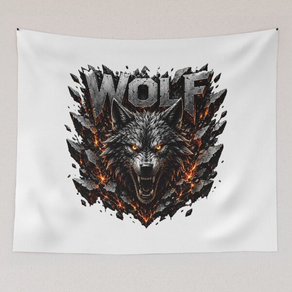 Item preview, Inferno Wolf | 3D Alpha Beast designed and sold by SupernovaNote.