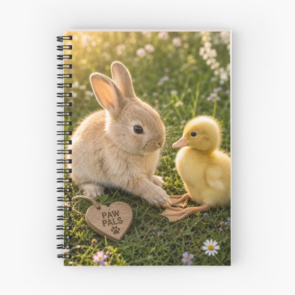 Item preview, Cute Bunny Duckling Paw Pals Spring Animals designed and sold by BagFactoryUK.