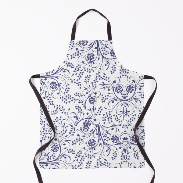 Artikelvorschau, Blue and White Floral Pattern entworfen und verkauft von MayaCordalia.
