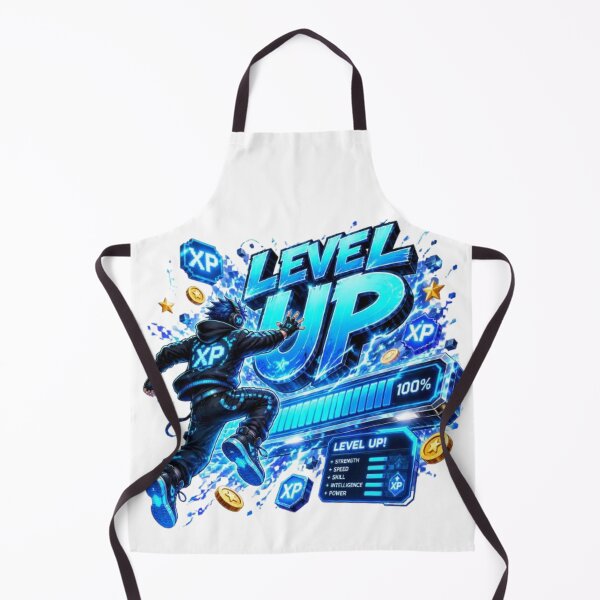 Item preview, LEVEL UP Gaming Sticker | Neon Esports Graffiti Gamer Design designed and sold by Stylestickers55.