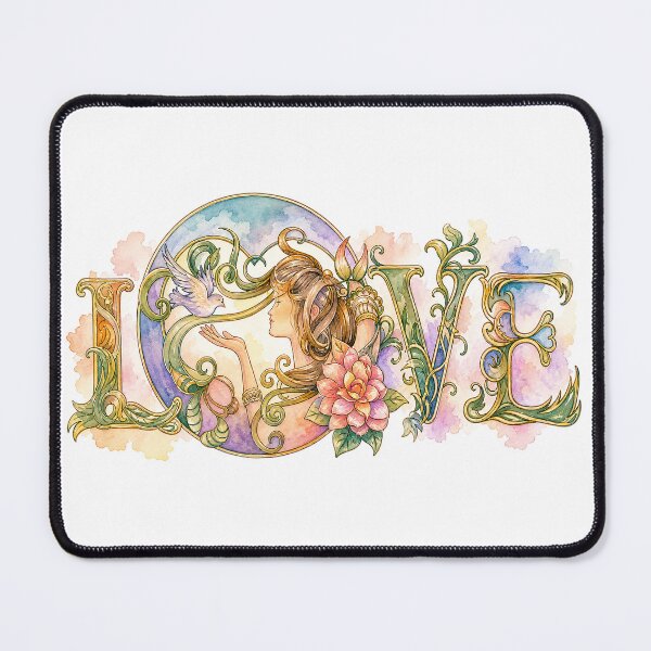 Item preview, Watercolor LOVE flower PNG Bundle | Romantic Valentine's Clipart designed and sold by Mnrrstudio.
