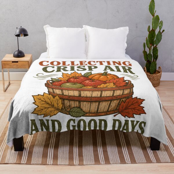 Item preview, Collecting Crisp Air and Good Days Autumn Harvest Design designed and sold by Nawi32.