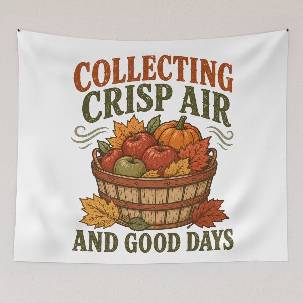 Item preview, Collecting Crisp Air and Good Days Autumn Harvest Design designed and sold by Nawi32.