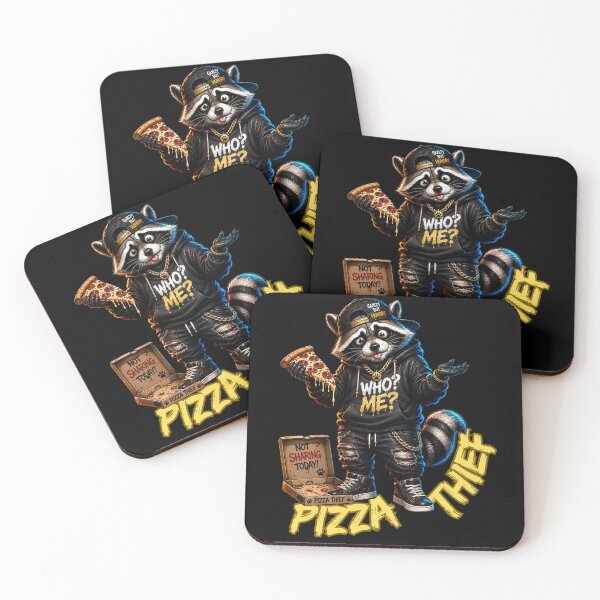 Item preview, Funny Raccoon Pizza Thief designed and sold by WRParadise.