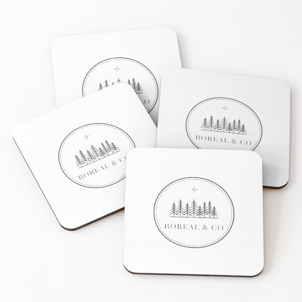 Item preview,  BOREAL & CO - Northern Forest Badge - Minimalist Outdoor Logo designed and sold by ismai6.