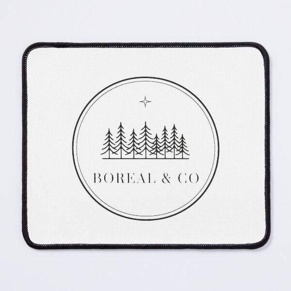 Item preview,  BOREAL & CO - Northern Forest Badge - Minimalist Outdoor Logo designed and sold by ismai6.