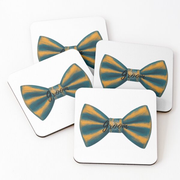 Item preview, Elegant Emerald Green and Gold Bow Tie Groom Design designed and sold by busesplace.