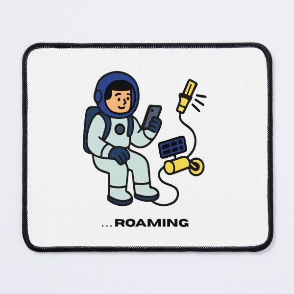 Item preview, Cute Astronaut Roaming In Space Cartoon designed and sold by KromaDesignLab.