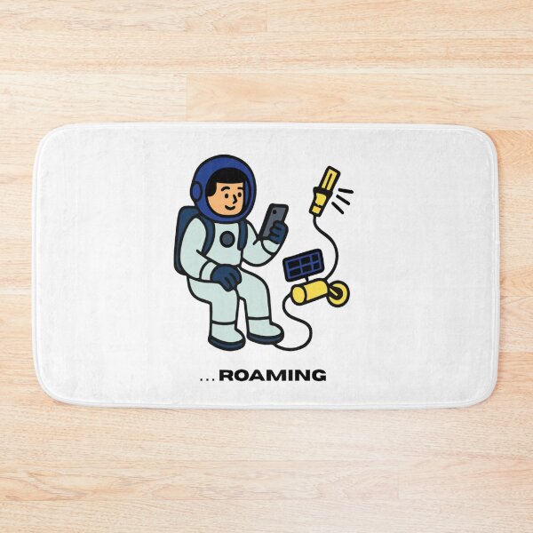 Item preview, Cute Astronaut Roaming In Space Cartoon designed and sold by KromaDesignLab.