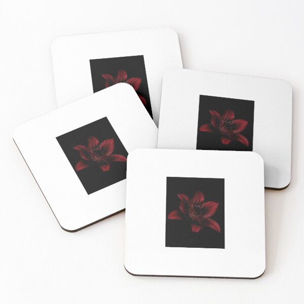 Item preview, Red lotus flower designed and sold by Liaacreates.