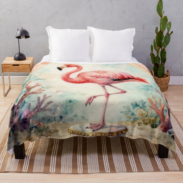 Item preview, Dreamlike Circus Pink Flamingo designed and sold by AkaJune.