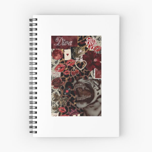 Item preview, Y2K aesthetic red collage designed and sold by Liaacreates.