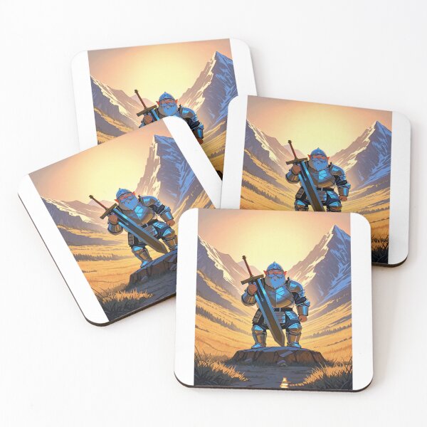 Item preview, Fantasy - Medieval Warrior, Epic and Dark Digital Illustration designed and sold by AnimeShin.