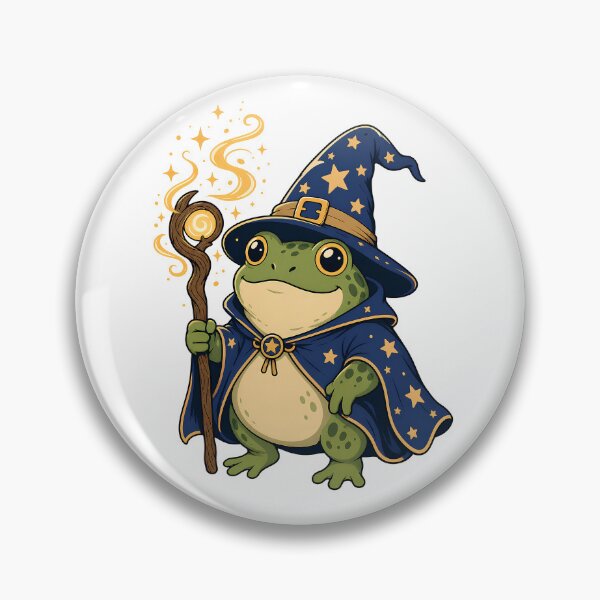 Item preview, Frog Wizard designed and sold by FantaSphere.