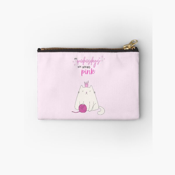Item preview, Sassy Cat Mean Girls Quote: "On Wednesdays We Wear Pink", Animal Designs designed and sold by SpringTeaDesigns.