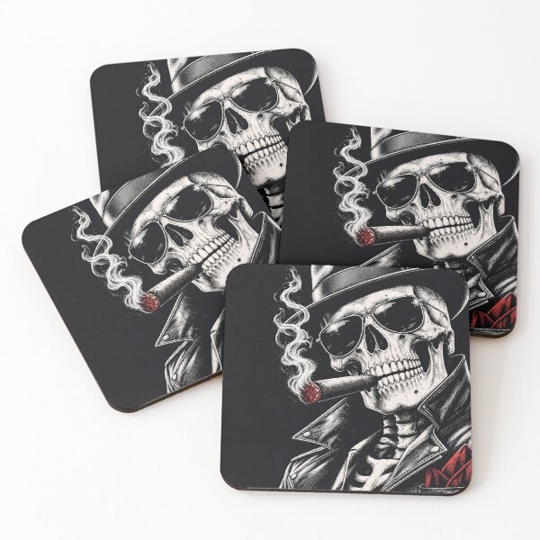 Item preview, Cool skeleton with cigar designed and sold by FantaSphere.