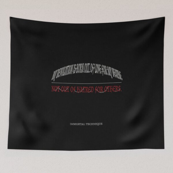 Item preview, Immortal Technique Inspirational Lyric Design designed and sold by Enea Kelo.