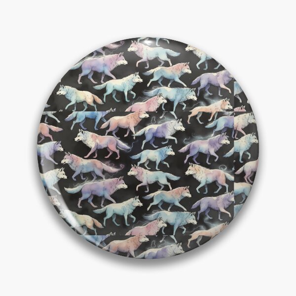 Item preview, Pastel Arctic Fox Seamless Pattern designed and sold by RkskArt.