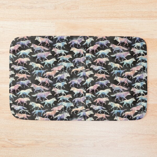 Item preview, Pastel Arctic Fox Seamless Pattern designed and sold by RkskArt.
