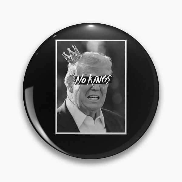 Item preview, No Kings - Anti Trump Fascist Clown designed and sold by MarkFiveDesign.