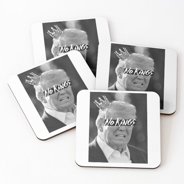 Item preview, No Kings - Anti Trump Fascist Clown designed and sold by MarkFiveDesign.