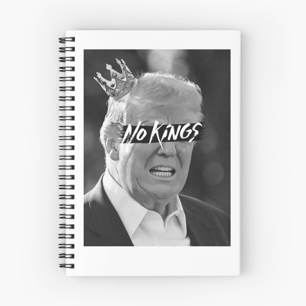 Item preview, No Kings - Anti Trump Fascist Clown designed and sold by MarkFiveDesign.