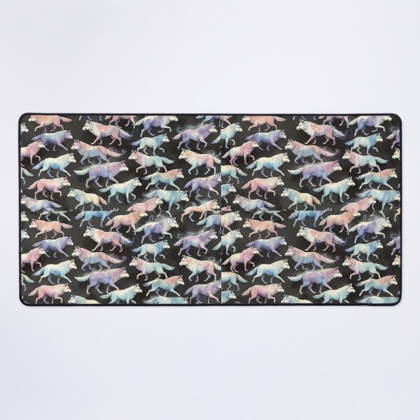 Item preview, Pastel Arctic Fox Seamless Pattern designed and sold by RkskArt.