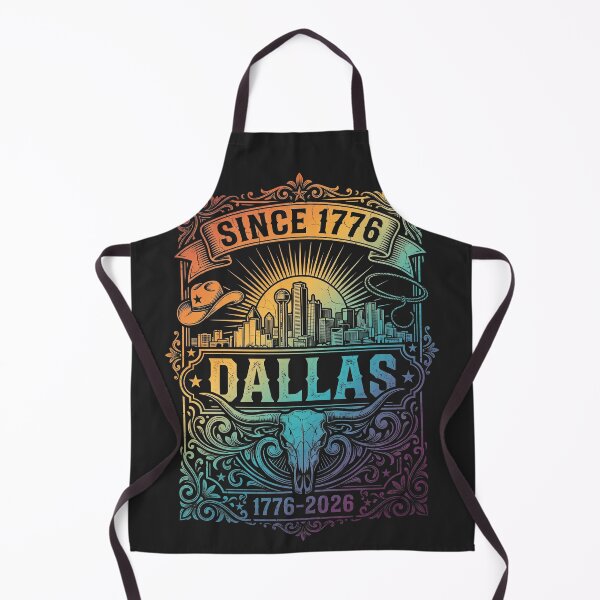 Item preview, Dallas Texas Cowboy Skyline Skull 1776 - 2026 designed and sold by legendaryskins.