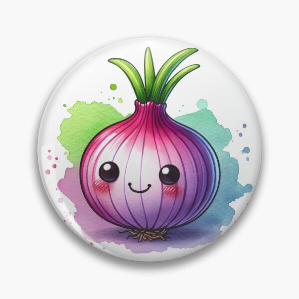 Item preview, Cute Kawaii Red Onion for Onion Lovers designed and sold by pixiedustpaint.