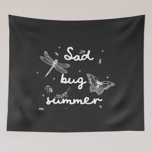 Item preview, SAD BUG SUMMER - Retro Insect  designed and sold by delllsdesigns.