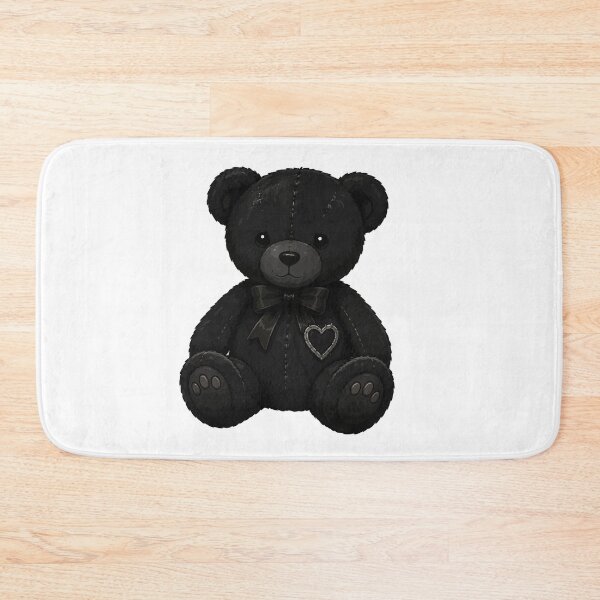 Item preview, Midnight Teddy Bear | Cute Gothic Plush Toy  designed and sold by RidaSalArt.