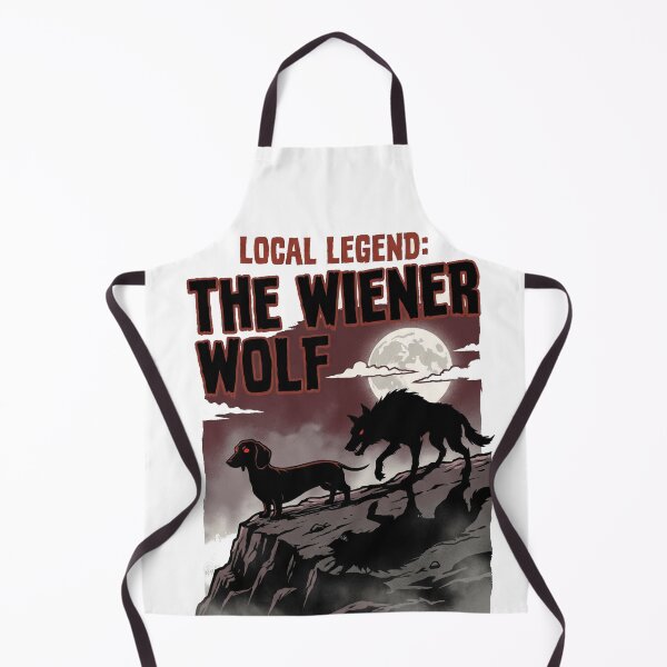 Item preview, Dachshund Cryptid Halloween Horror Poster Design designed and sold by jgoteiner.