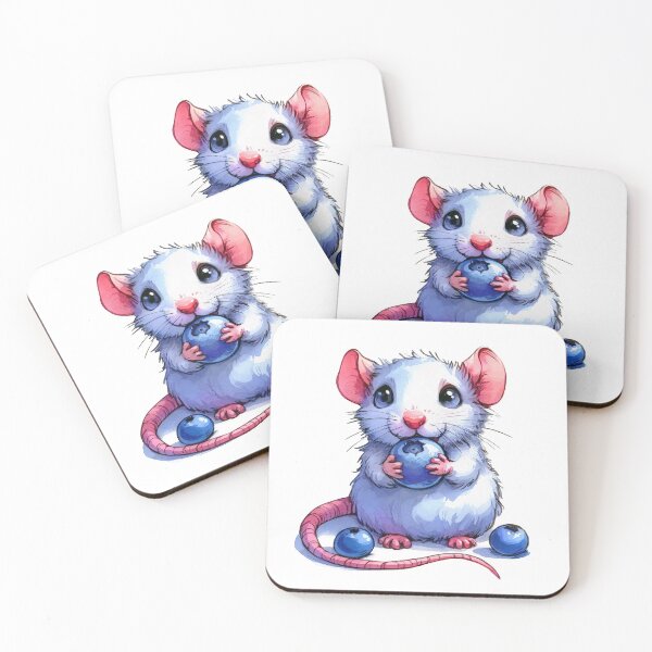 Item preview, If You Give A Mouse A Blueberry designed and sold by pixiedustpaint.