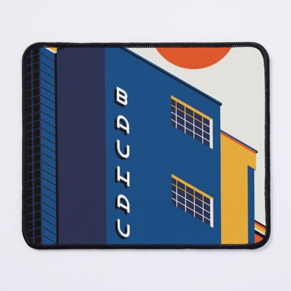 Item preview, Bauhaus Weimar Exhibition Poster: Retro Geometric Abstract Shapes and German Design Fan Art designed and sold by benja-08.