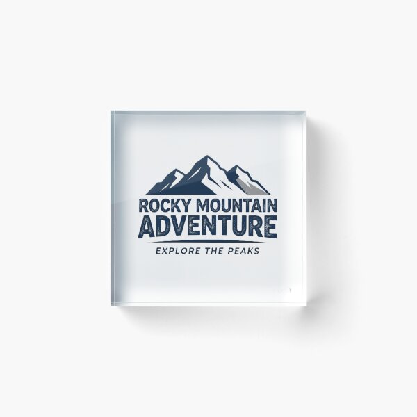 Item preview, Rocky Mountain Adventure – Explore the Peaks Hiking & Outdoor Design designed and sold by VladisWorld.