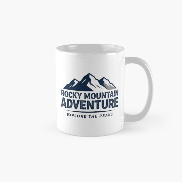 Item preview, Rocky Mountain Adventure – Explore the Peaks Hiking & Outdoor Design designed and sold by VladisWorld.