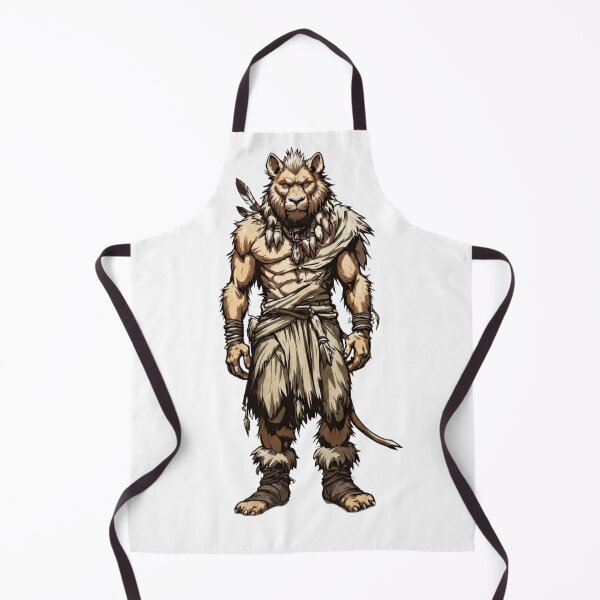 Item preview, Warrior Lion Character Fantasy Concept Art designed and sold by RoyalDeluxGo.
