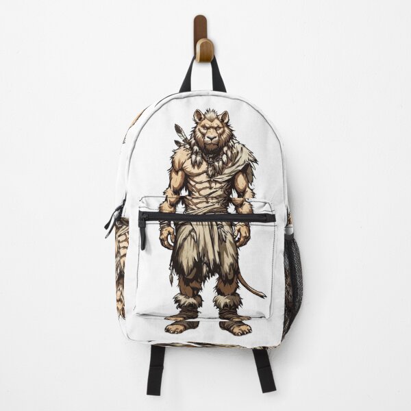 Item preview, Warrior Lion Character Fantasy Concept Art designed and sold by RoyalDeluxGo.
