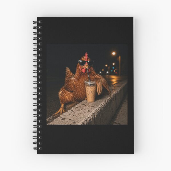 Item preview, Cool Chicken Drinking Iced Coffee | Funny Hen with Sunglasses | Chicken Lover Summer Design designed and sold by 76Valeria.
