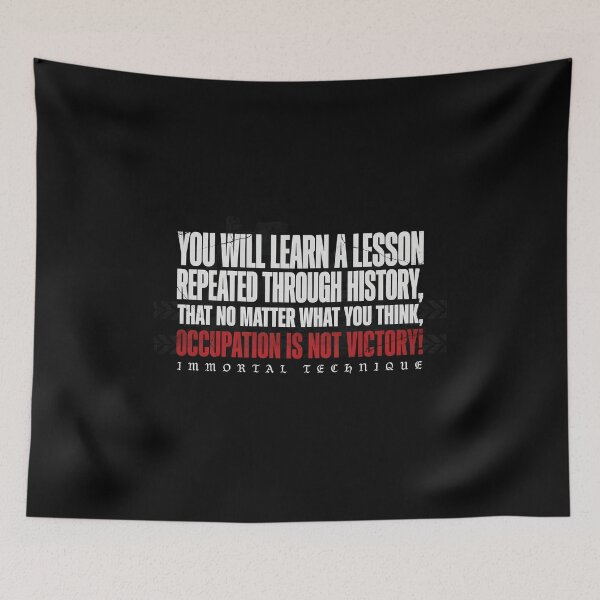 Item preview, Immortal Technique Inspirational Lyric Design designed and sold by Enea Kelo.