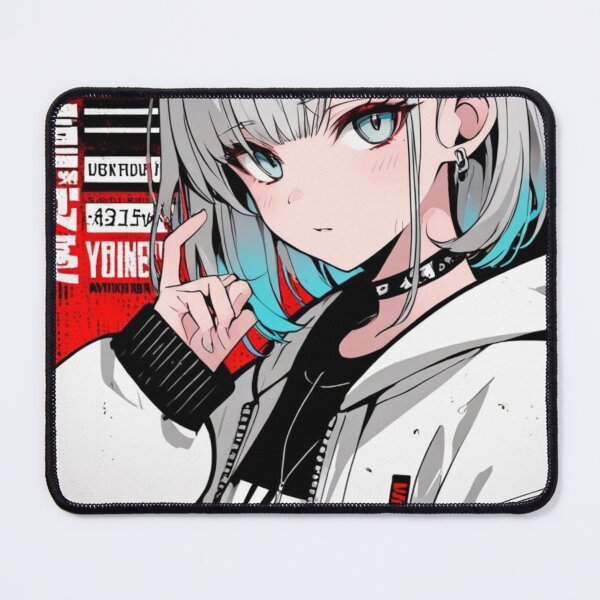 Item preview, Minimal Anime Street Hoodie Girl designed and sold by AnimDream .