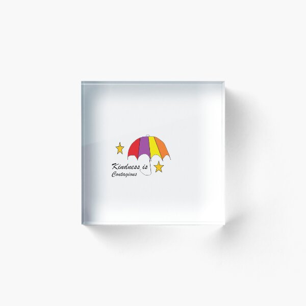 Item preview, Kindness is Contagious designed and sold by Anointedtoday.