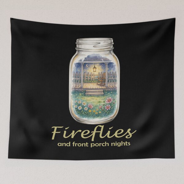 Item preview, Fireflies and Front Porch Nights designed and sold by EnchantedOwl.