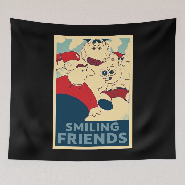 Item preview, Smiling Friends designed and sold by FloraPlantTees.